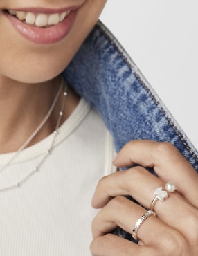 Anillo Tous Straight P 925 de plata brillante
