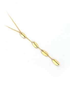 Collar Unoaerre de oro amarillo 14 K
