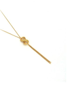 Collar Unoaerre de oro amarillo 14 K