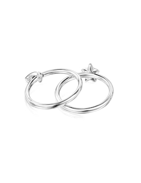 Anillo de estrella Tous Mini Icons P 925 de plata pulido