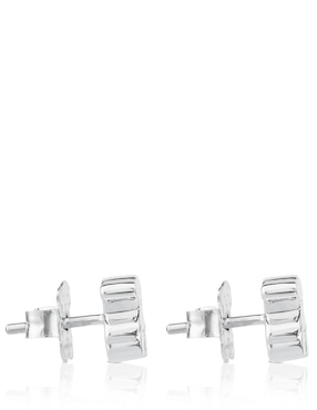 Broqueles Tous de plata P 925 con acabado brillante