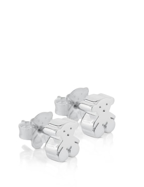 Broqueles Tous de plata P 925 con acabado brillante