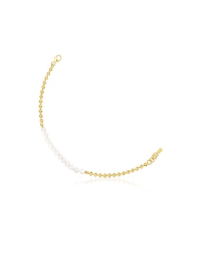 Pulsera Tous de baño de oro P 925