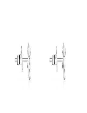 Aretes Tous de plata P 925 con acabado brillante
