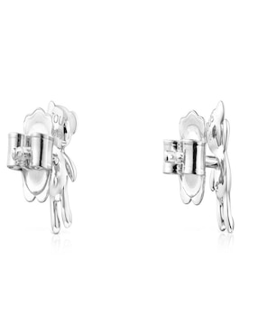 Aretes Tous de plata P 925 con acabado brillante