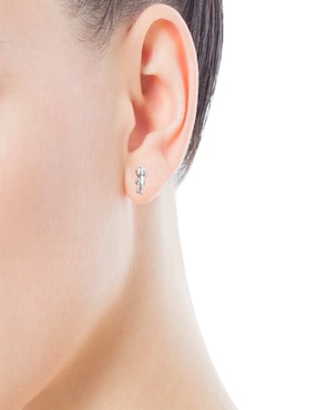 Aretes Tous de plata P 925 con acabado brillante