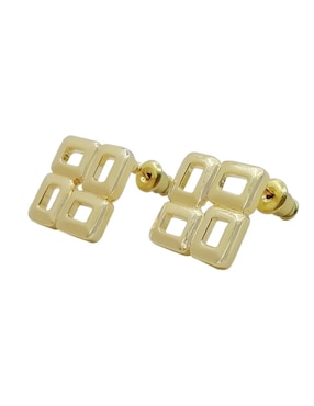 Broqueles Oro Angelus zirconia