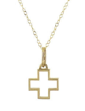 Collar D Cadena de oro 14 K