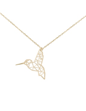 Colgante Y Dije De Colibrí SINI De Oro 14 K