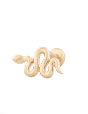 Piercing Ingrata Fortuna de oro amarillo 14 K con acabado brillante