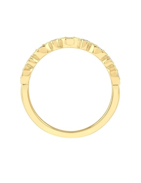 Solitario de oro 14 k Amore Mio diamante