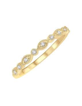 Solitario de oro 14 k Amore Mio diamante