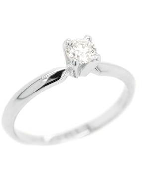 Solitario de oro 14 k Idc diamante