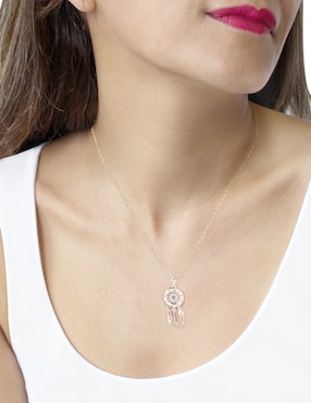 Collar D Cadena de oro 14 K