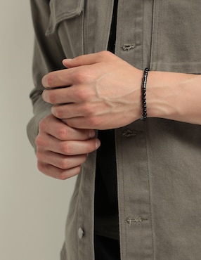 Brazalete Tateossian con ágata con acabado lustre