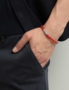 Pulsera Tateossian con acabado mate