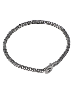 Pulsera Tateossian de plata con acabado pulido