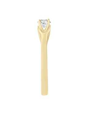 Solitario de oro 14 k Klamore Cecily diamante