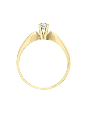 Anillo de compromiso de oro 14 k Klamore Amali diamante