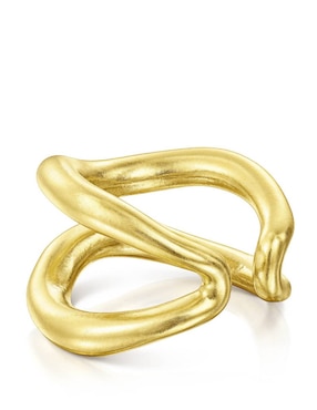 Anillo de nudo Tous Hav P 925 de plata vermeil lustre