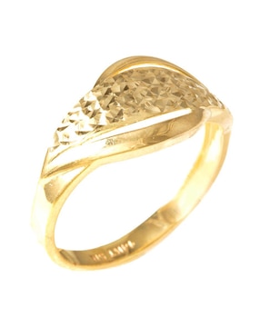 Anillo Sini 14 k de oro pulido