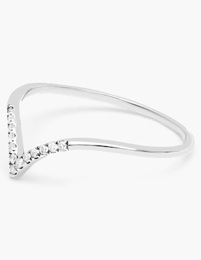 Anillo Djula Mix and Match 18 k de oro diamante diamantado