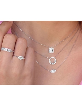 Collar Djula Fairytale de oro blanco 18 K