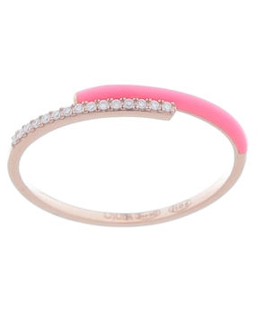 Anillo Djula 14 k de oro diamante brillante