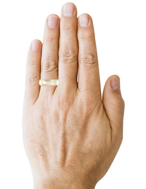 Argolla de oro amarillo 14 k Essenza Dafne