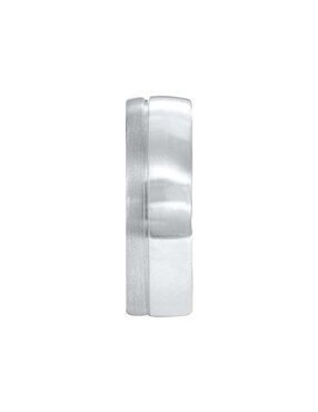 Argolla de oro blanco 14 k Essenza Redenta