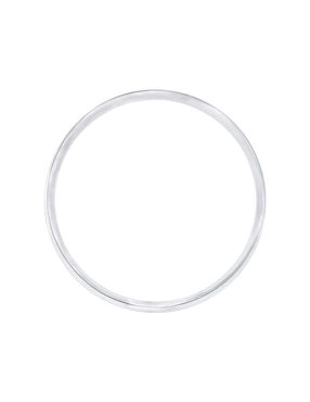 Argolla de oro blanco 14 k Essenza Georgina diamante