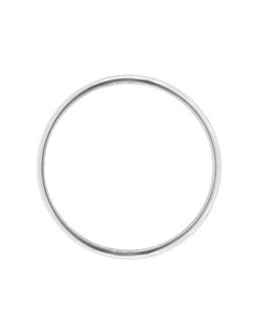 Argolla de oro blanco 14 k Essenza Redenta diamante