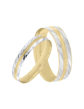 Argolla de oro amarillo 14 k Essenza Damaris