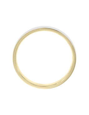 Argolla de oro amarillo 14 k Essenza Amanda