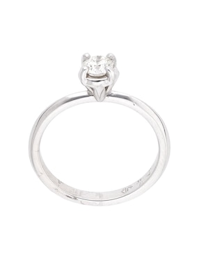 Anillo de compromiso de oro 14 k Idc diamante