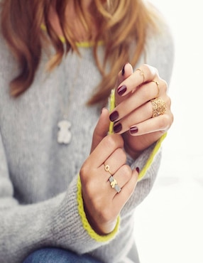 Anillo de oso Tous Mesh 18 k de oro amarillo lustre