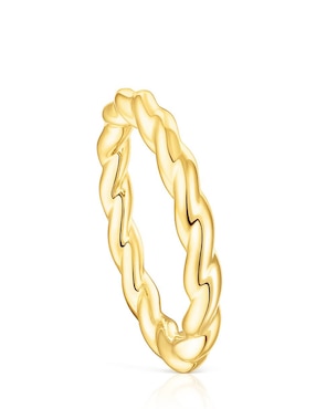 Anillo Tous Twisted 18 k de oro blanco pulido