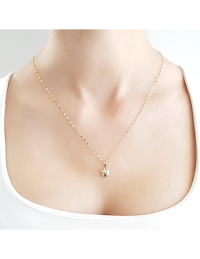 Collar Casa Del Anillo de oro amarillo 10 K