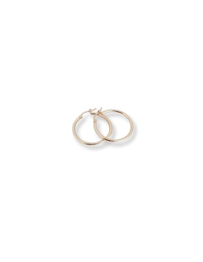 Arracadas Casa Del Anillo de oro con acabado brillante