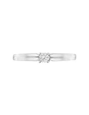Solitario de oro 14 k Klamore Farah diamante