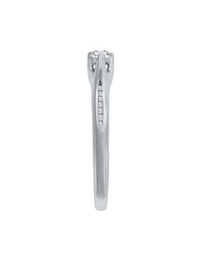 Solitario de oro 14 k Klamore Circe diamante