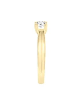 Solitario de oro 14 k Klamore Jessica diamante