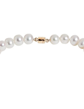 Pulsera Valessa de oro amarillo 14 k con acabado lustre