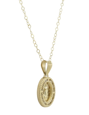 Collar D Cadena de oro 14 K