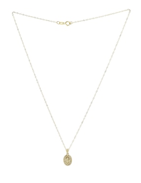 Collar D Cadena de oro 14 K