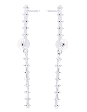 Aretes Valoro de plata P 925 perla