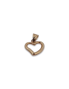 Dije De Corazón Casa Del Anillo Joyería Fina De Oro 14 K