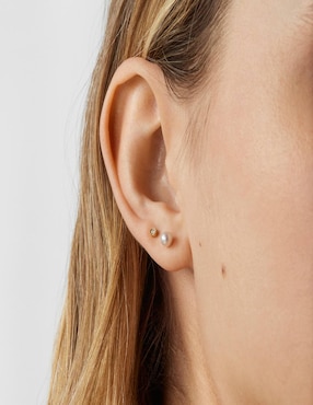 Piercing de oso Tous Pearl de oro perla