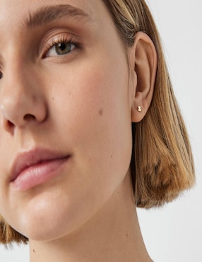 Piercing de oso Tous Pearl de oro perla