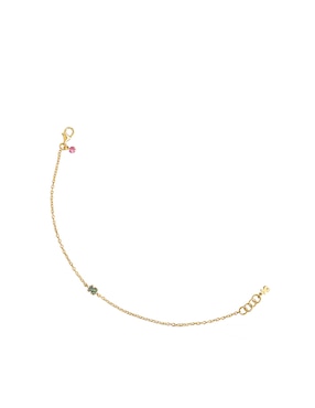 Pulsera Tous de baño de oro P 925